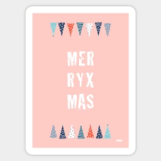 Merry Xmas Sticker